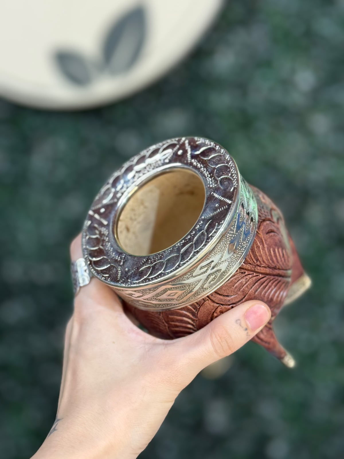 MATE IMPERIAL CHOCOLATE VIROLA CICNCELADA - imagen 2