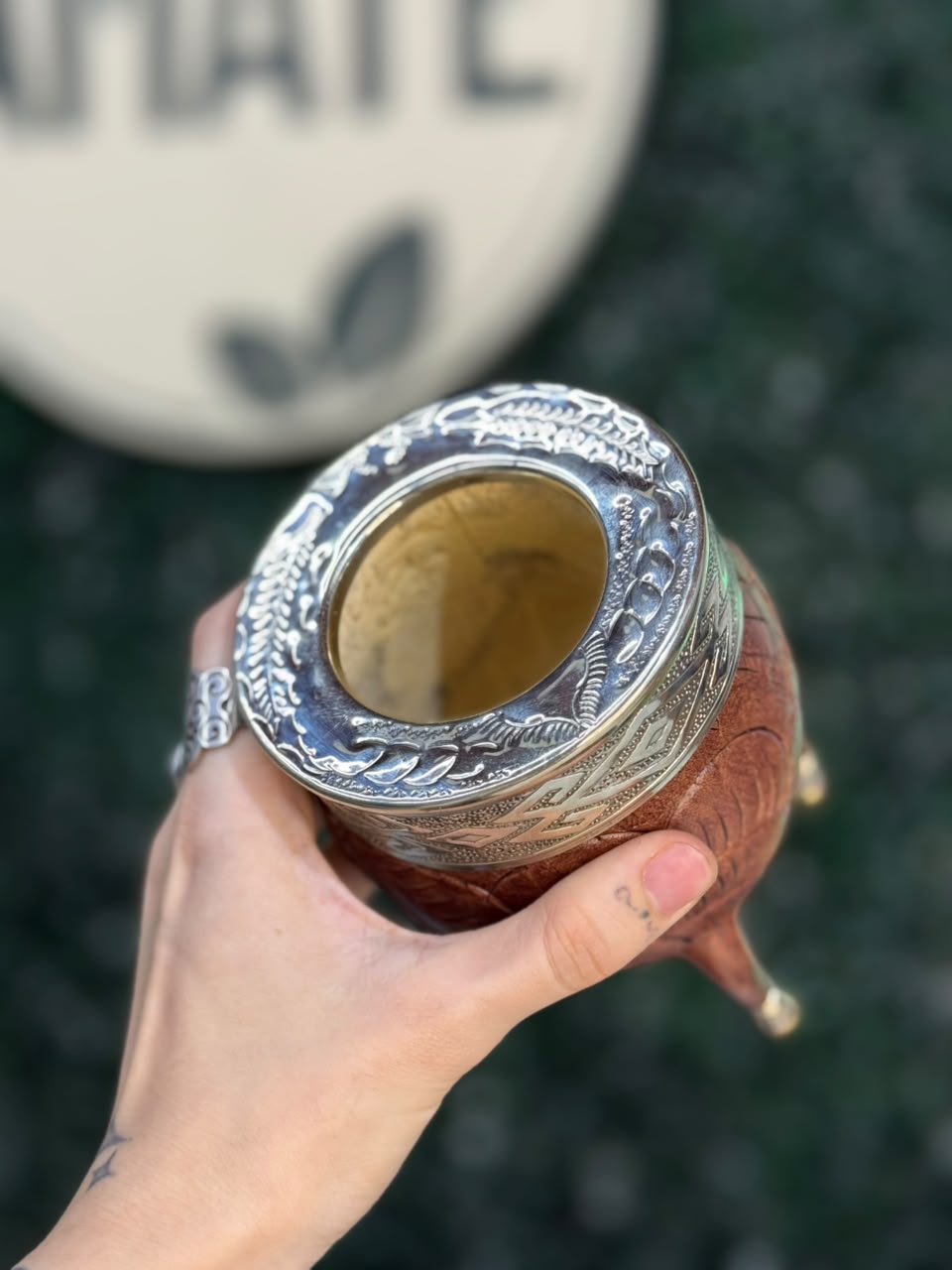 MATE IMPERIAL CHOCOLATE VIROLA CICNCELADA - imagen 2
