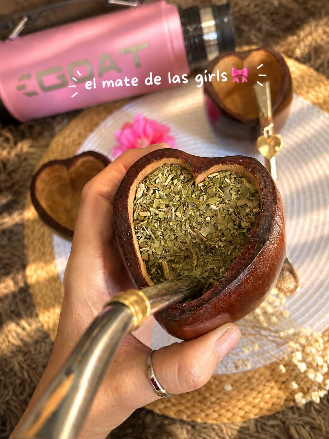 MATE CORAZON DE ALGAROBO